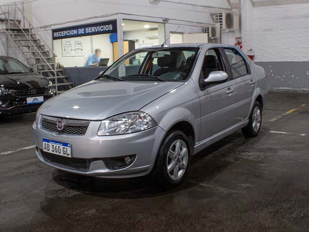 AB360GL - FIAT SIENA EL 1.4 CON GNC 2017 GRIS PLATA - Lox Automotores - Salta Jujuy Tucumán (z)